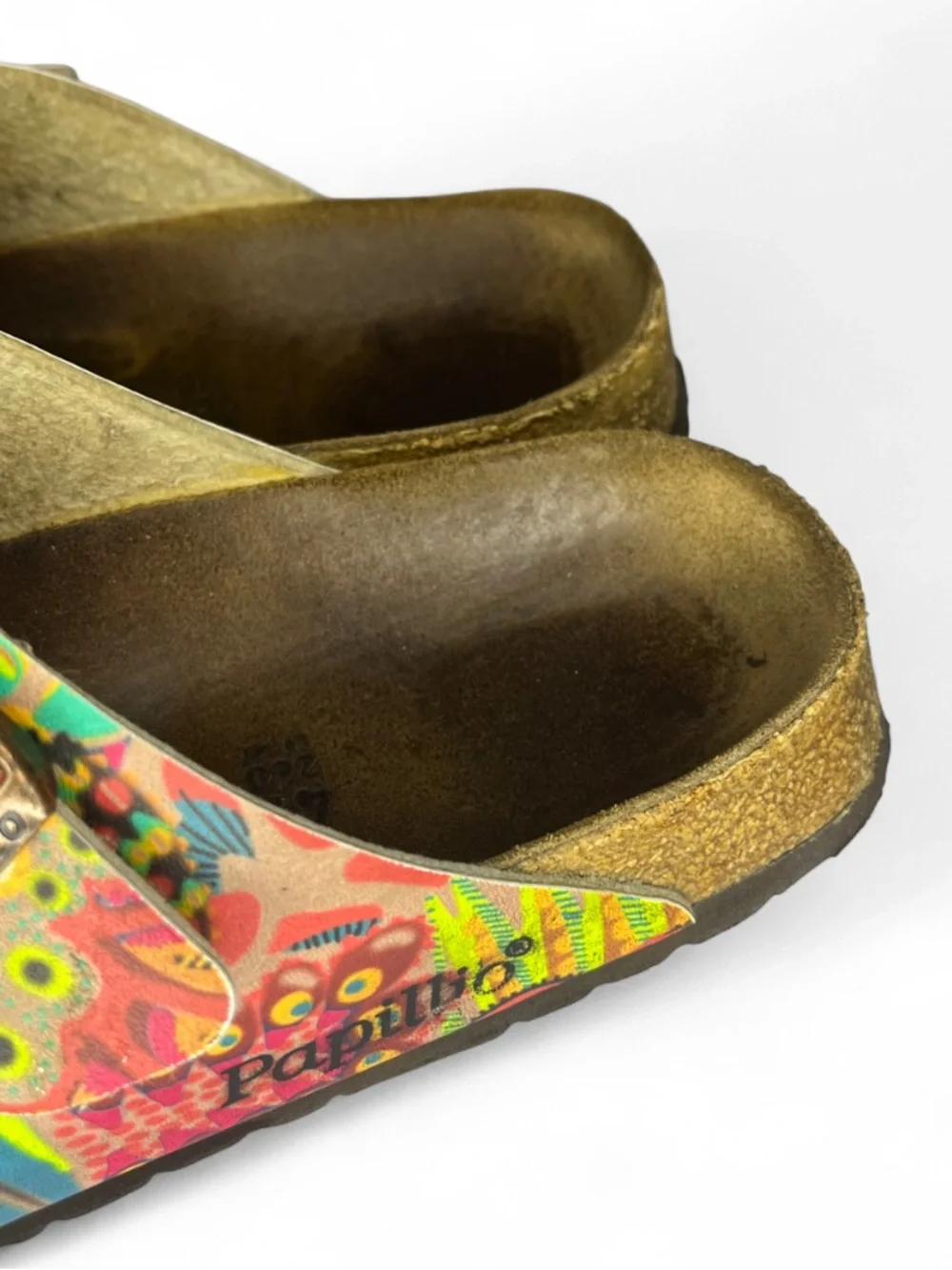 Birkenstock Papillio Arizona Sandals - Women’s Size 9 EU 40 African Wax Pattern